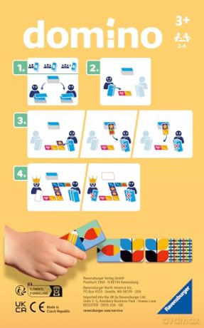 RAVENSBURGER Bluey Domino (10824902) [GRA]