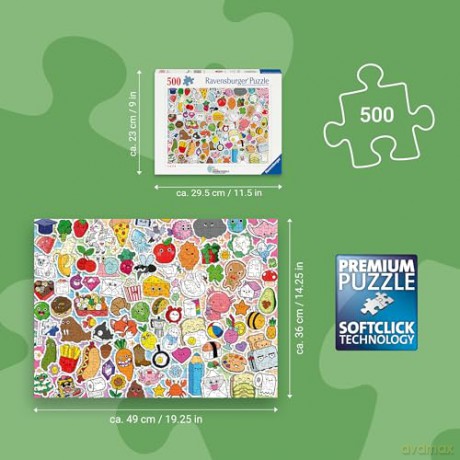 RAVENSBURGER Cute Kawaii Chaos 500p (12001796) [PUZZLE]