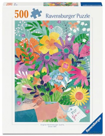 RAVENSBURGER Flowers for you 500p (12001795) [PUZZLE]