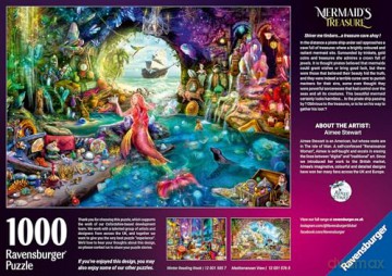 RAVENSBURGER Mermaid's Treasure 1000p (12001577) [PUZZLE]