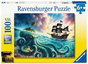 RAVENSBURGER Pirate Treasure 100p (12004263) [PUZZLE]