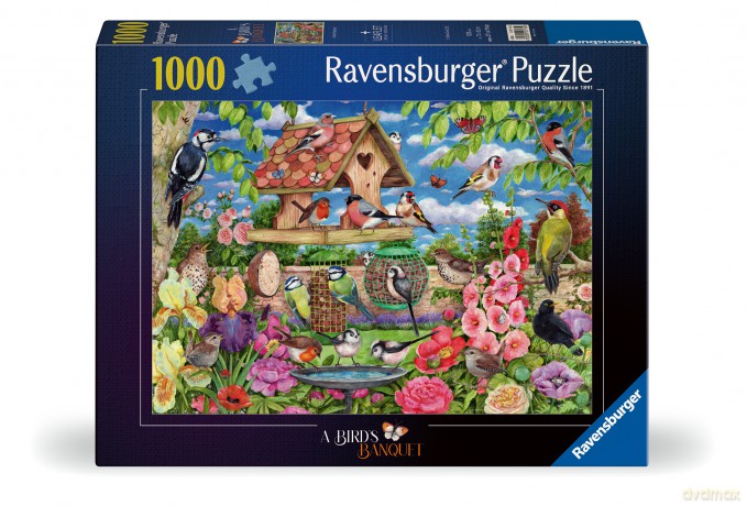 RAVENSBURGER The Bird Table 1000p (12001713) [PUZZLE]