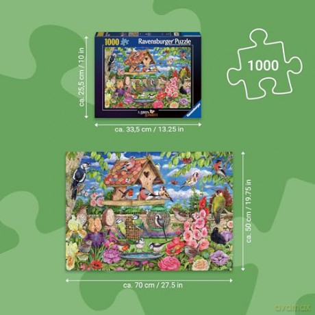 RAVENSBURGER The Bird Table 1000p (12001713) [PUZZLE]