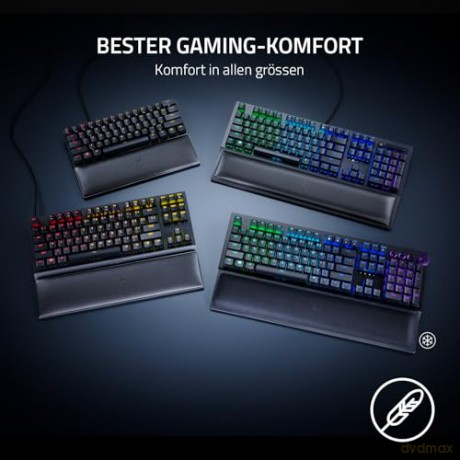 Razer - Ergonomic Wrist Rest For Tenkeyless Keyboards