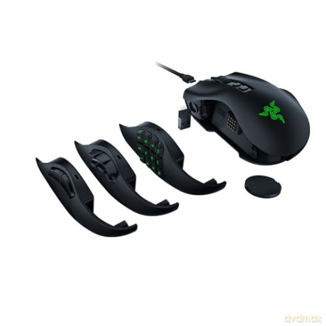 Razer - Naga V2 Pro - Modular Wireless Gaming Mouse with Swappable Side Panels
