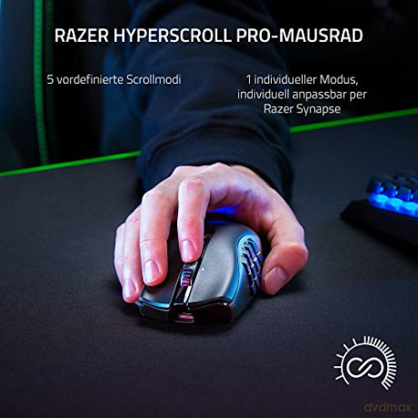 Razer - Naga V2 Pro - Modular Wireless Gaming Mouse with Swappable Side Panels