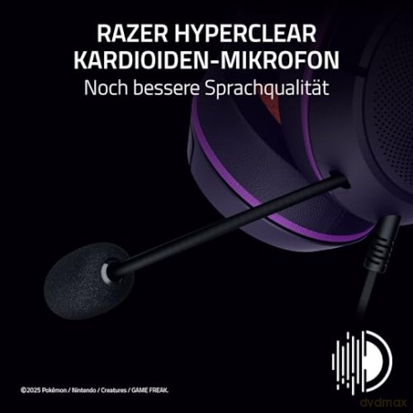 Razer Kraken Kitty V2 - Pokemon Gengar Ed.