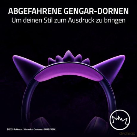 Razer Kraken Kitty V2 - Pokemon Gengar Ed.