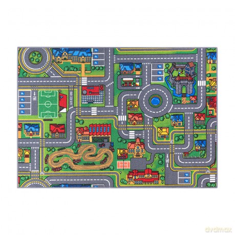 Rebel - Play rug - City roadway - 95 x 133 cm