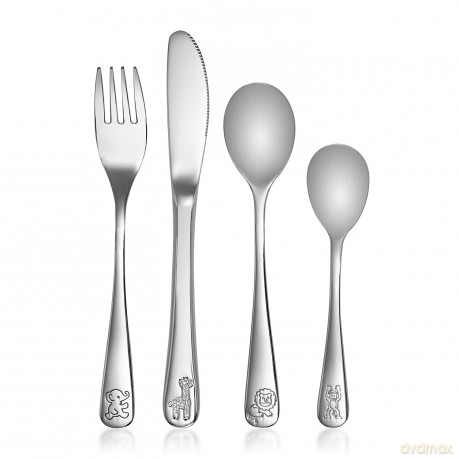 Reer - Children's Cutlery - Stainless Steel - 4 pcs.