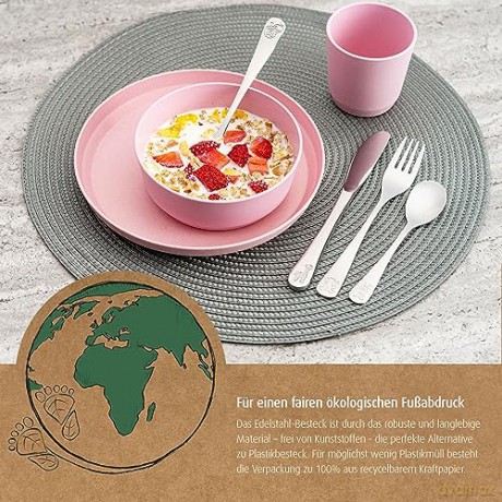 Reer - Children's Cutlery - Stainless Steel - 4 pcs.