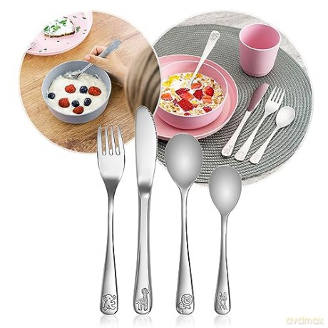 Reer - Children's Cutlery - Stainless Steel - 4 pcs.