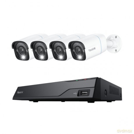 Reolink - NVS8-8MB4 (RLK8-800B4) 4K UHD 8-Channel NVR System - White