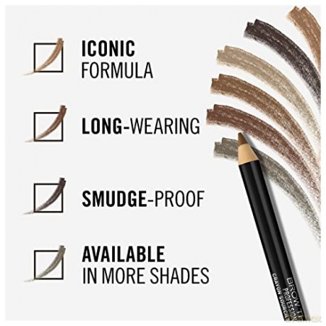 Rimmel - Brow This Way Professional Eyebrow Pencil - 004 Black
