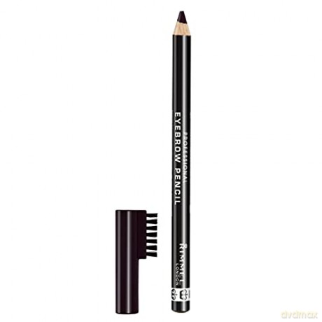 Rimmel - Brow This Way Professional Eyebrow Pencil - 004 Black