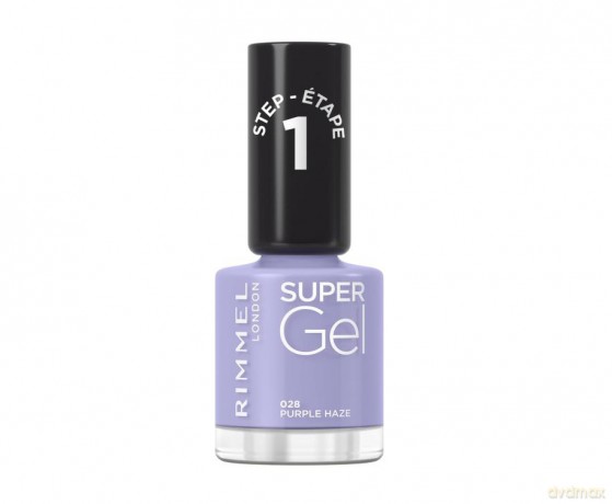 Rimmel - Gel Nail Polish - 028 Purple haze