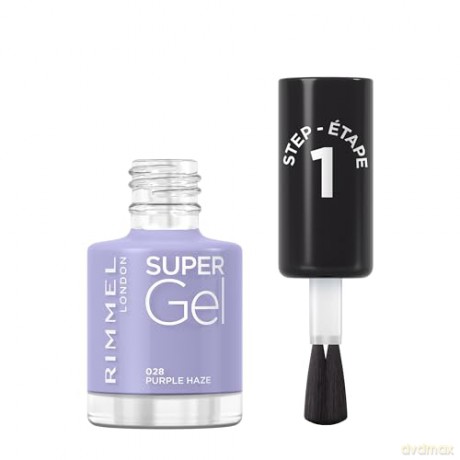 Rimmel - Gel Nail Polish - 028 Purple haze