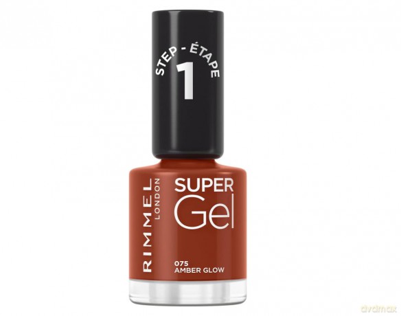 Rimmel - Gel Nail Polish - 075 Aambert glow