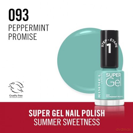 Rimmel - Gel Nail Polish - 093 Peppermint promise