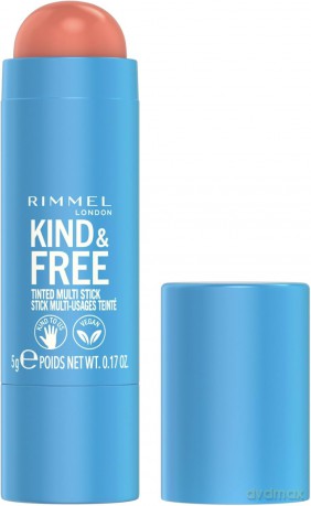 Rimmel - Kind & Free Multi-Stick - 002 Peachy Cheeks