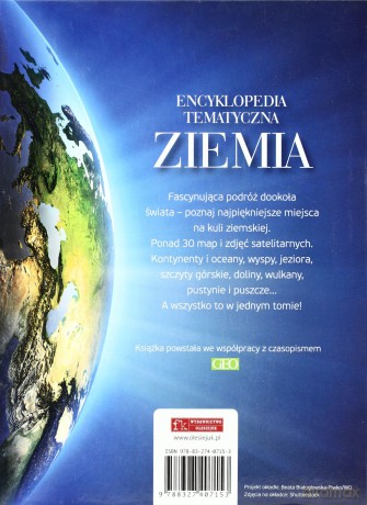 Encyklopedia tematyczna. Ziemia - Veronique Chantraine, Veronique Sarano [KSIĄŻKA]