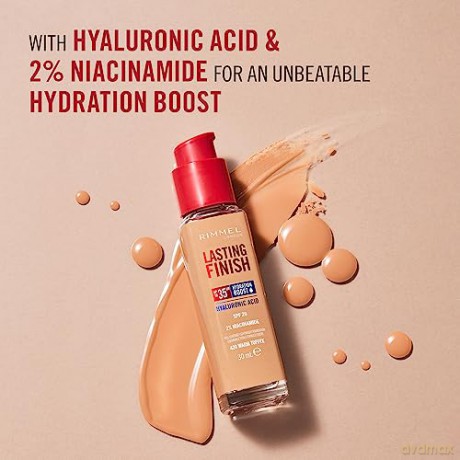 Rimmel - Lasting Finish 35 Hour Foundation - 400 Natural Beige