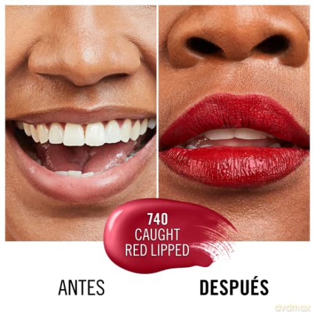 Błyszczyk Rimmel - Lasting Provocalips Liquid Lipstick - 740 Caught red lipped