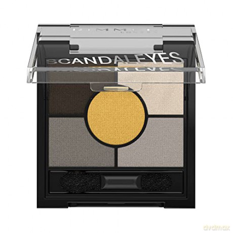 Cienie do powiek Rimmel - Scandal eyes 5 Pan Palette Eyeshadow - 001 Golden eye