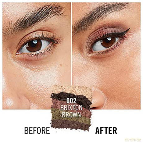 Paletka cieni Rimmel - Scandal eyes 5 Pan Palette Eyeshadow - 002 Brixton brown