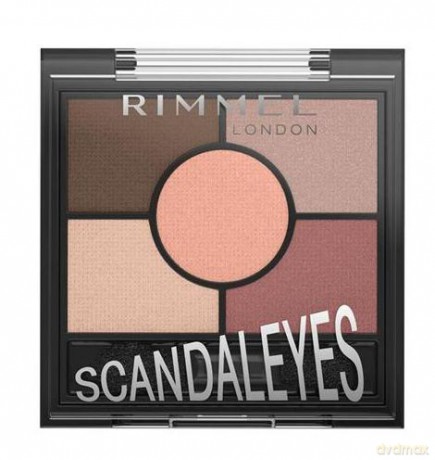 Rimmel - Scandal eyes 5 Pan Palette Eyeshadow - 003 Rose quartz