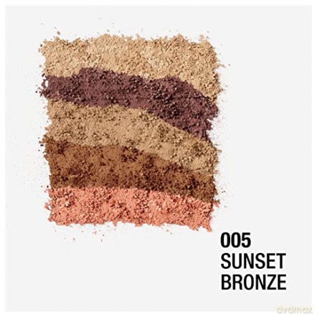 Rimmel - Scandal eyes 5 Pan Palette Eyeshadow - 005 Sunset bronze