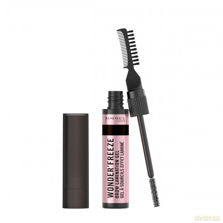 Rimmel - Wonder'Freeze Brow Lamination Gel - 004 Deep Brown