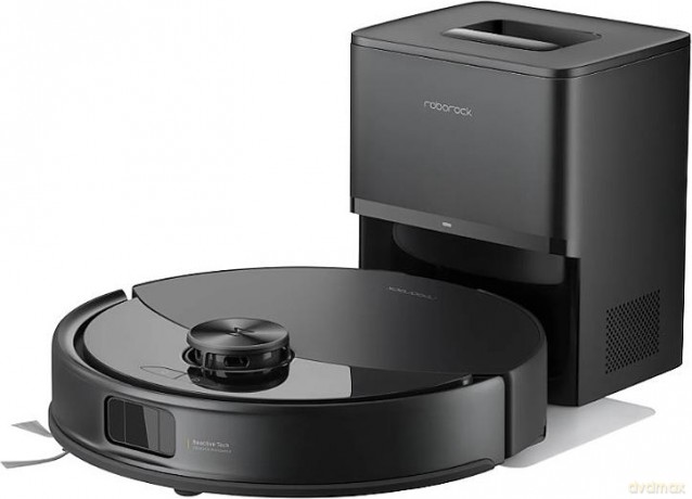 Roborock - Q7 TF+ Black - Robot Vacuum with Auto-Empty Dock