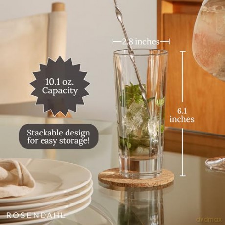 Rosendahl - Grand Cru Long Drink Glass 30 cl - Set of 4