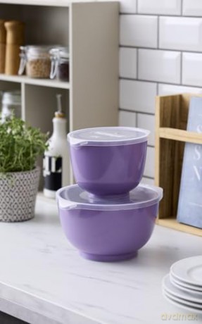 Rosti - Margrethe Mixing Bowl Set - 1.5 + 3 Litres - Lavender