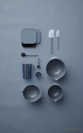 Rosti - Mensura Measuring Set - 3 Pieces - Dusty Blue