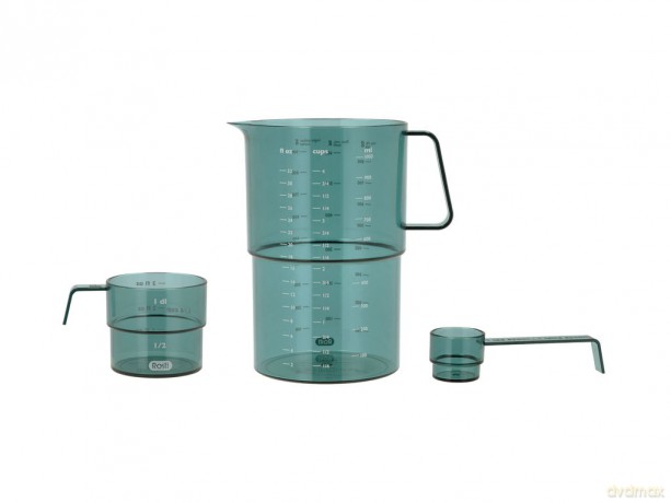 Rosti - Mensura Measuring Set - 3 Pieces - Nordic Green