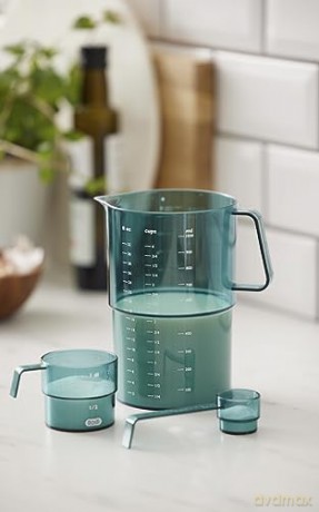 Rosti - Mensura Measuring Set - 3 Pieces - Nordic Green