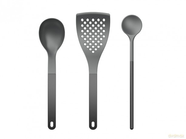 Rosti - Optima Kitchen Utensil - Set A - 3 Pieces - Black