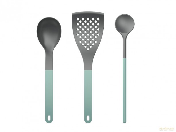 Rosti - Optima Kitchen Utensil - Set A - 3 Pieces - Nordic Green