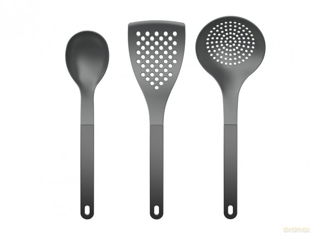 Rosti - Optima Kitchen Utensil - Set B - 3 Pieces - Black