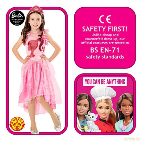 Rubies - Costume - Barbie Princess (116 cm)