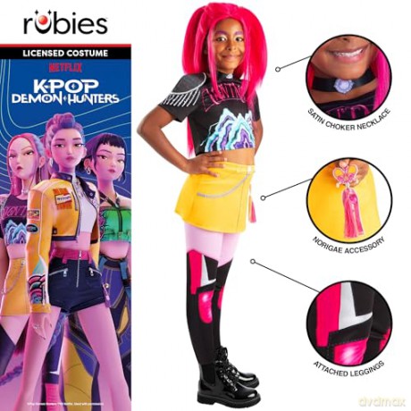 Rubies - K-Pop Mira Core Look Costume - (110-116 cn)