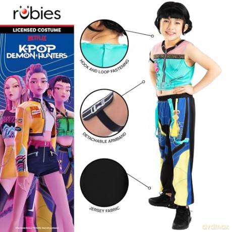 Rubies - K-Pop Zoey Core Look Costume - (110-116 cm)