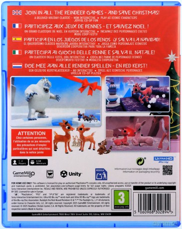 Rudolph The Red-Nosed Reindeer [GRA PS5]
