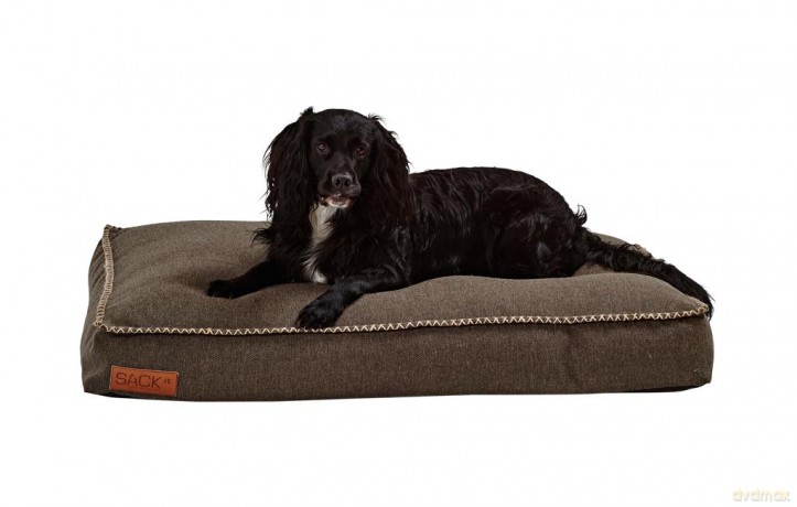 SACKit - Dog Bed Large - 120x80x15 cm - Cobana Brown