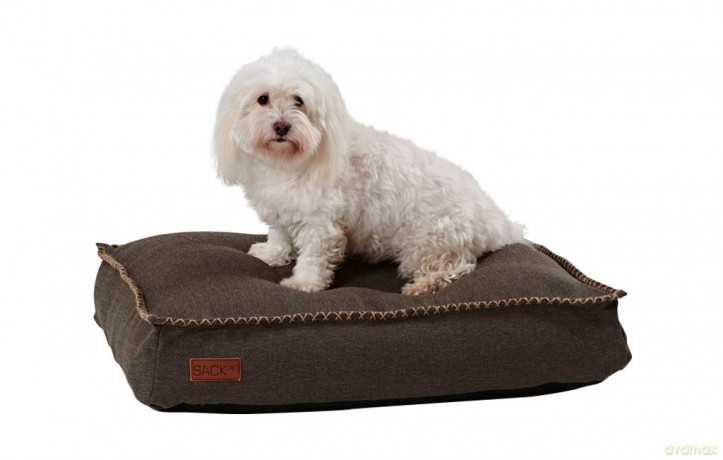 SACKit - Dog Bed Medium - 80x60x15 cm - Cobana Brown
