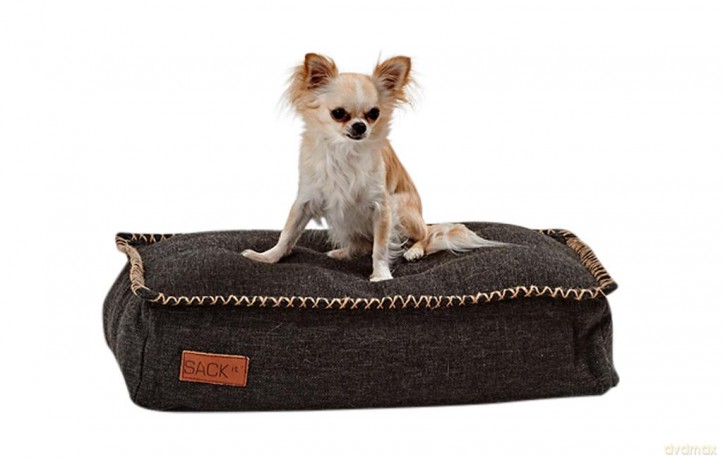 SACKit - Dog Bed Small - 59x40x15 cm - Cobana Black