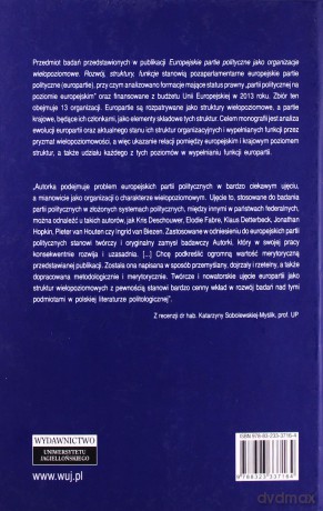 Europejskie partie polityczne jako organizacje wielopoziomowe - Beata Kosowska-Gąstoł [KSIĄŻKA]