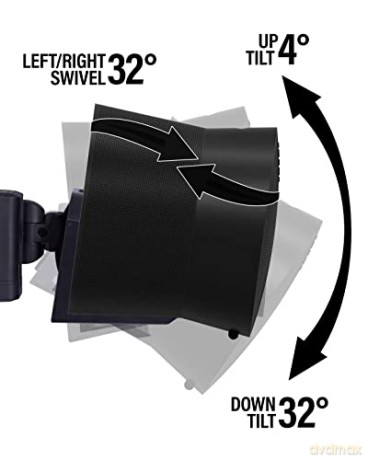 Sanus tilt and swivel wall mount for Sonos Era 300 - single